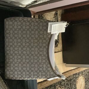 Coach Taupe Signature Tote